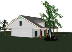 Blanche_1415G-3 siding, 3 bed / 2 bath , 2 car garage, future upstairs, PDF