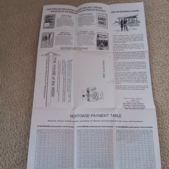HOUSE OF THE WEEK STUDY PLAN. VINTAGE AP NEWSFEATURES, ARCHITECT DESIGNED HOUSES