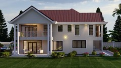 4 Bedroom House Plan [modern ]
