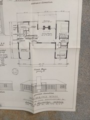 VTG 1950s Adams & Woodbridge House Good Housekeeping Floor Plan MCM Cottage