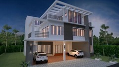 36×50 Feet House Design Plan 14×16 Meter 6 Beds 7 Baths Terrace (A4 Hard Copy)