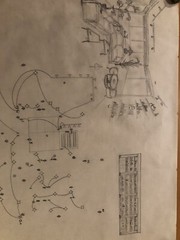Vintage Architectural Drawings Lot of 5 Hand Drawn Plans