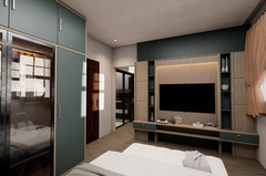1-Bed Garage Apartment Building Plan 8,5 x 10 Meters