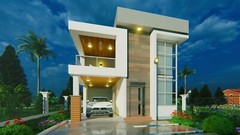 Modern house plan | 3 Bedroom & 3 Bathroom | 2 Story house