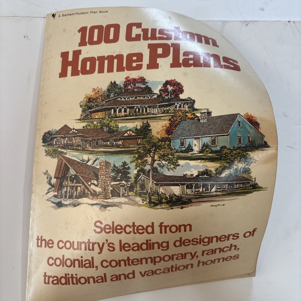 100 Custom Home Plans – 1977 FIFTH PRINTING