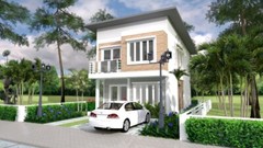 Small House Plan 20×30 Feet 6×9 Meter 3 Beds 3 Baths Shed Roof (A4 Hard Copy)