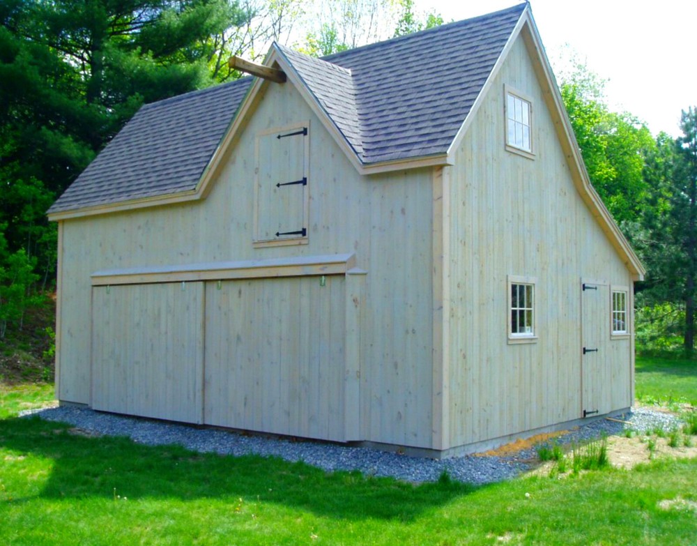 19 Backyard Barn Designs – Complete Pole-Barn Construction Plans (B1)