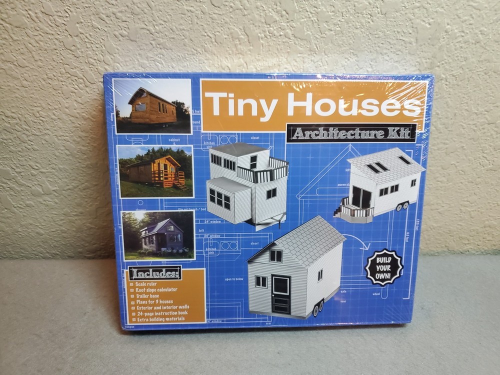 New! Tiny Houses Floor Plan Architecture Kit by Publications International, Ltd.