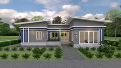 49×36 Modern Home Plan 15×11 Meter 3 Bedrooms PDF Full Plans (A4 Hard Copy)
