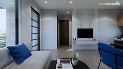26×25 Feet Small House Design 8×7.5 Meter 2 Bed 1 Bath PDF & A4 Hard Copy