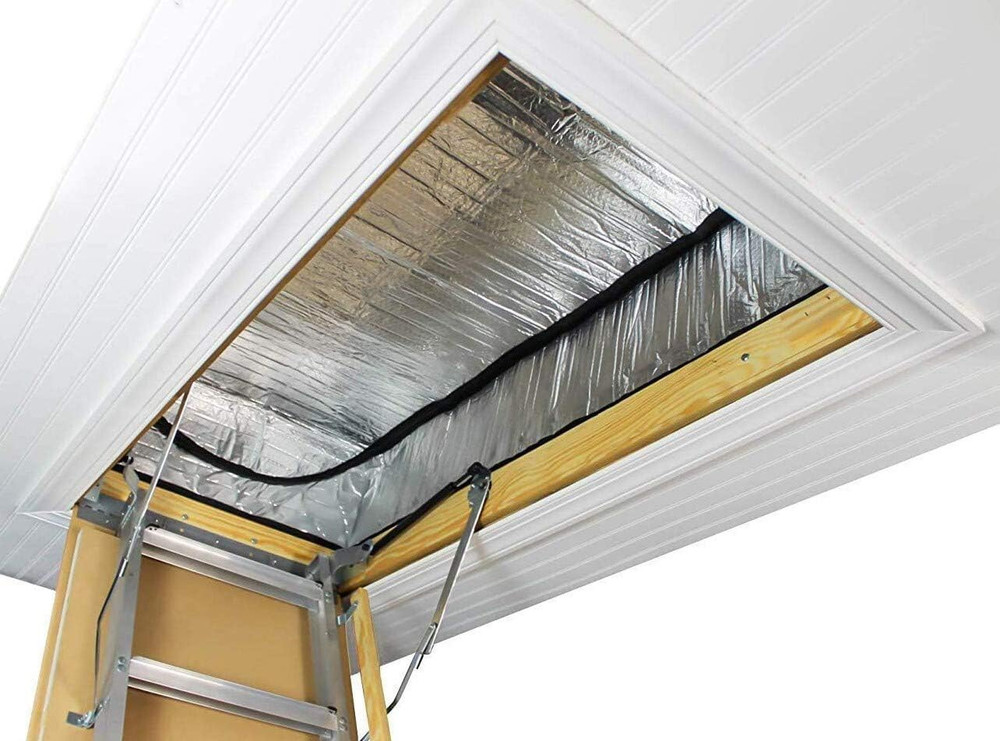Energy Saving Attic Door Insulation Cover with Easy Access Zipper 25″ x 54