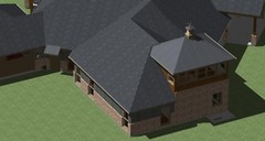 ARCHITECT DESIGNED RANCH HOUSE PLAN, 4,950 S.F!, 4BR, 3.5BA, MASTER SUITE, 2-CAR
