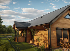 Modern House Plan, American Style House, Barndominium House, Farm House- G105