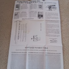 HOUSE OF THE WEEK STUDY PLAN. VINTAGE AP NEWSFEATURES, ARCHITECT DESIGNED HOUSES