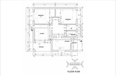 Two Bedroom Tiny Home Building Plans – 26’x26′ with 610sqft Living Space