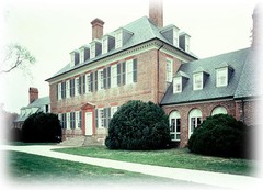 Carter’s Grove Plantation – colonial brick mansion, architectural PRINTED Plans