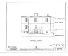 Victorian Style Octagon home, porch, architectural PRINTED PLANS