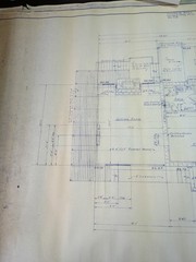 1964 Blueprints Mid Century Modern House Professional Architect of Renown!