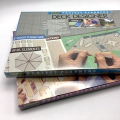 New & Sealed VTG Stanley Project Planner – Deck Designer & Kitchen Designer Pair