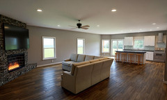 1,957 Sqft Modern Ranch Style House 3bed/2.5 bath and 2 car garage