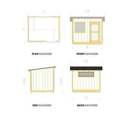 Lean To Shed Plans 8×10 – PDF + Video Download