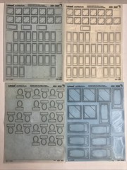 Letraset Architecture Bathroom And Kitchen Transfer Sheets – Lot Of 16 Used