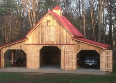 31 Car Barn Designs – Complete Pole-Barn Construction Blueprints