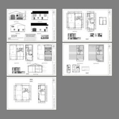40×42 Apartment with 2-Car 1-RV Garage – PDF FloorPlan – 1,153 sqft – Model 1B