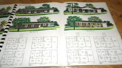 MCM 1970 Mid-Century House Designs/Plans National Homes Corp Large Spiral Bound