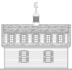 William Poole Designs Home Plans Pit Stop Garage House with Game Room Layout