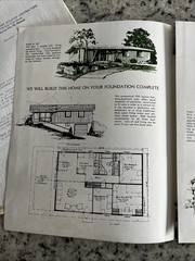 Vintage 1959 Luxury MCM Home Plan Catalog Prices Home Building Contractors KC MO