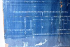 Antique Lal Bagh Palace Indore Architectural Plan & Lay-Out Of Ground Floor 1926