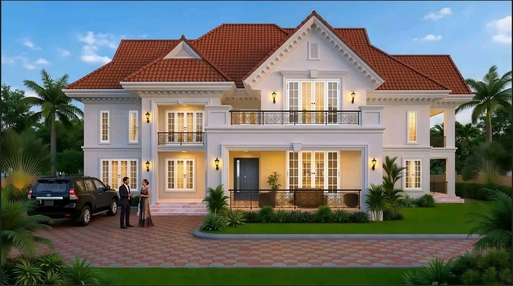 4 Bedroom Luxury House Plan