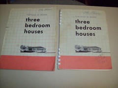 PORTFOLIE OF DESIGNS & THREE BEDROOM HOUSES 2 BOOKLETS OF DESIGN