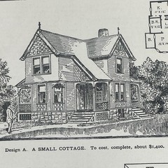Cottage House Plan 1900 Antique Floor Plans Architectural Designs