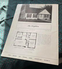 Book Town Country Homes 1950s The Leighton 952-250 Jones 568-485 Floor Plans