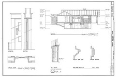 Brick Bungalow, Small Home Design, 2 bedrooms, printed architectural plans