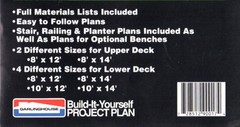 Split-Level Simply Fancy Deck with Planters by Garlinghouse