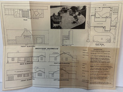 1950 Today’s Woman house plans design architecture MCM blueprints 16th barbecue