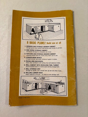 Vintage 1970 How to plan and Build a Home Workshop Booklet by Donald R. Brann
