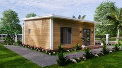 23×26 Feet Small House Plans 7×8 Meter 1 Bed 1 Bath Shed Roof (A4 Hard Copy)
