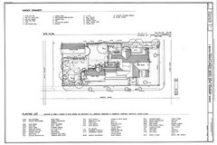Frank Lloyd Wright’s Dana House Prairie Style home, detailed architectural plans