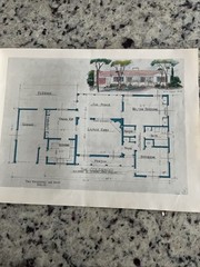 Vintage 1945 Future Homes Co Home Plan Catalog MCM Ranchers 50 Colorful Drawings