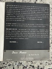 Vintage 1959 MCM Home Plan Catalog DACO Homes Dave Cox Co Independence MO