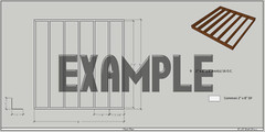 12′ x 12′ ft Tool Shed/Garden Shed, building plans, blueprints, lumber list -PDF