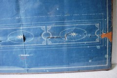 Antique Bhavindra Vilas Palace Jamnagar Architectural Plan Lay-Out First Floor”6