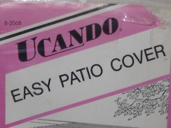 Ucando Easy Patio Cover Plans B2068 New In Package