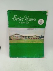 Better Homes at Lower Cost – 1970’s House Floor Plan Catalog – Vintage Brochure