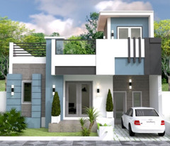 30×40 House Plan 9×12 Meter 2 Bed 2 Bath Terrace Roof PDF & A4 Hard Copy
