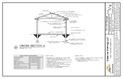Blueprint for 16′ x 24′ – Post Framed Garage/Shop Plans (Pole Barn)